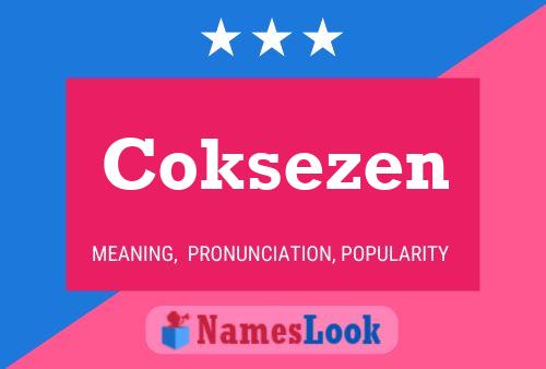 ملصق اسم Coksezen