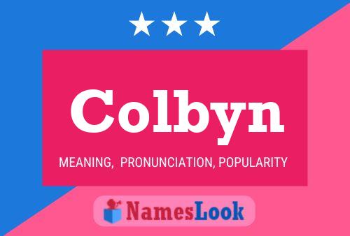 ملصق اسم Colbyn