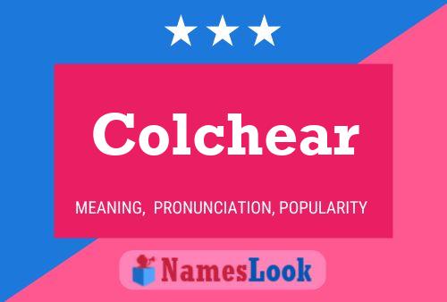 ملصق اسم Colchear