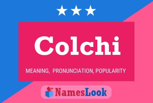 ملصق اسم Colchi