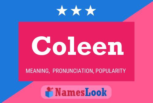 ملصق اسم Coleen