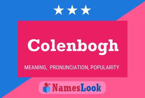 ملصق اسم Colenbogh