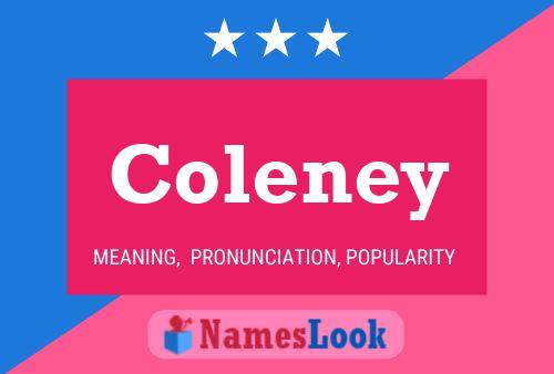 ملصق اسم Coleney