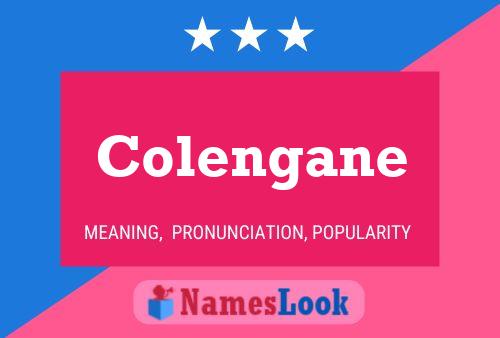 ملصق اسم Colengane