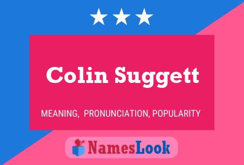 ملصق اسم Colin Suggett