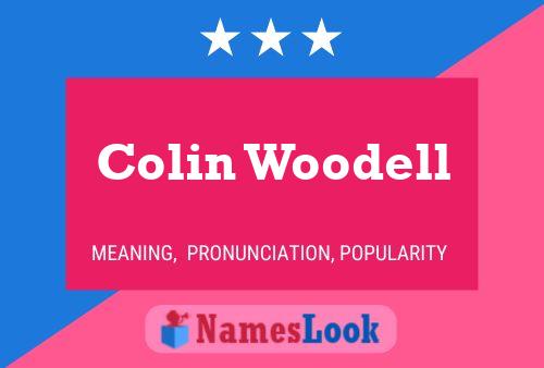 ملصق اسم Colin Woodell