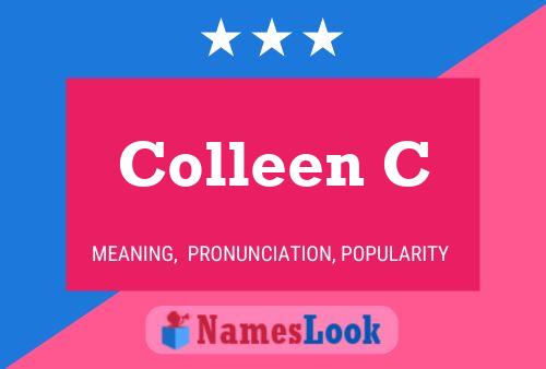 ملصق اسم Colleen C