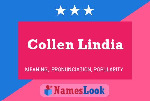 ملصق اسم Collen Lindia