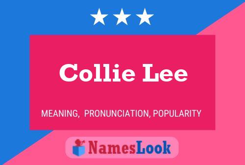 ملصق اسم Collie Lee