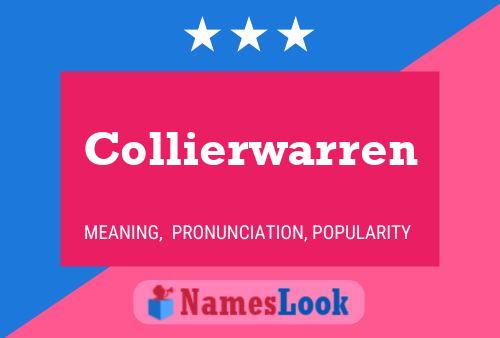 ملصق اسم Collierwarren