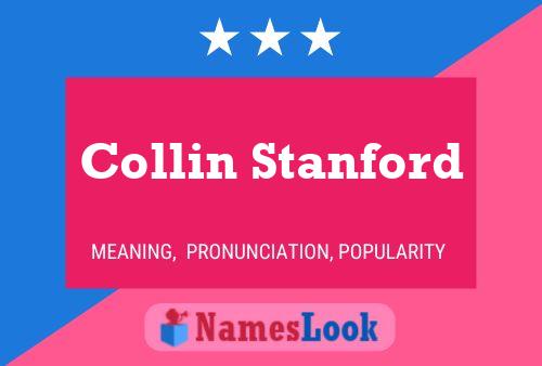 ملصق اسم Collin Stanford