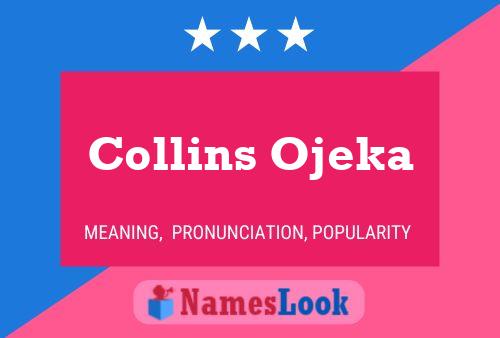 ملصق اسم Collins Ojeka