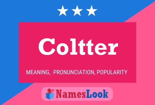 ملصق اسم Coltter