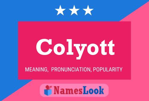 ملصق اسم Colyott