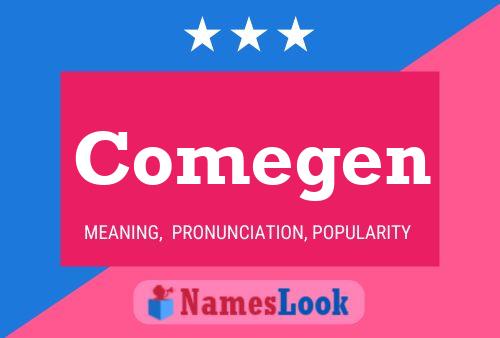 ملصق اسم Comegen