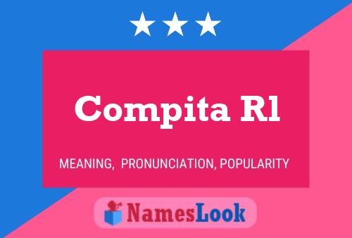 ملصق اسم Compita Rl