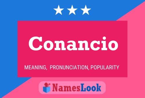 ملصق اسم Conancio