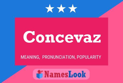 ملصق اسم Concevaz