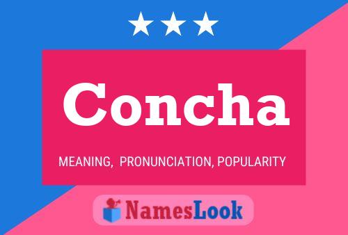 ملصق اسم Concha