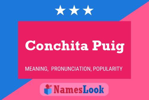 ملصق اسم Conchita Puig