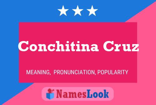 ملصق اسم Conchitina Cruz