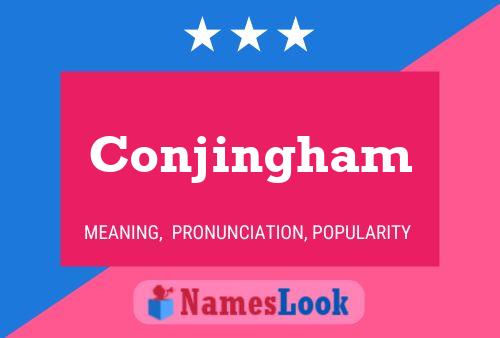 ملصق اسم Conjingham