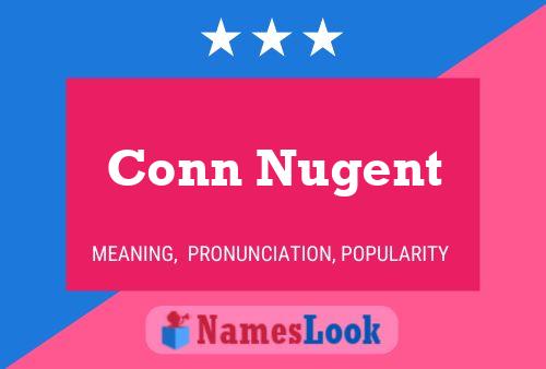 ملصق اسم Conn Nugent