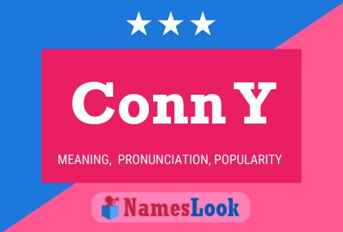 ملصق اسم Conn Y