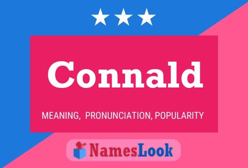 ملصق اسم Connald