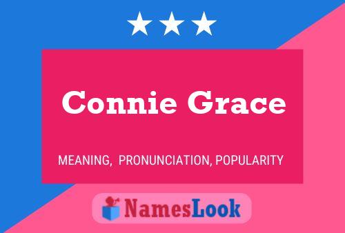 ملصق اسم Connie Grace