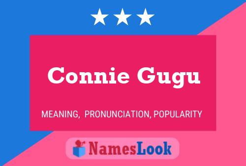 ملصق اسم Connie Gugu