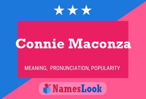 ملصق اسم Connie Maconza