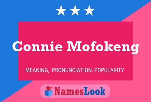 ملصق اسم Connie Mofokeng