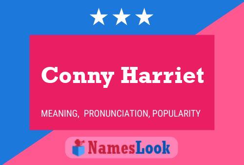 ملصق اسم Conny Harriet