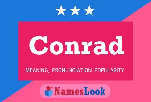 ملصق اسم Conrad