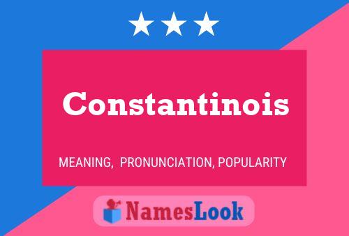 ملصق اسم Constantinois