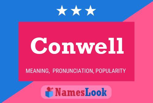 ملصق اسم Conwell