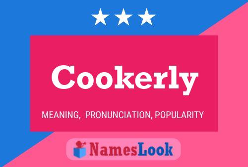 ملصق اسم Cookerly