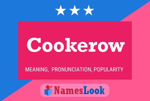 ملصق اسم Cookerow