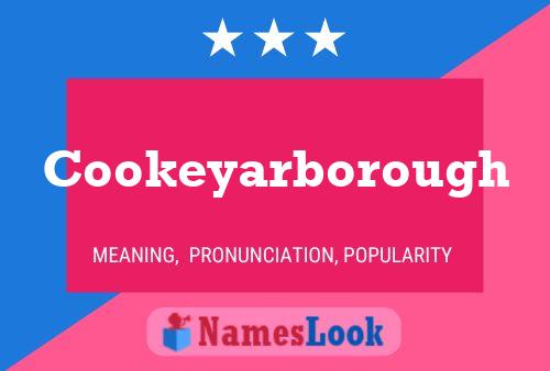 ملصق اسم Cookeyarborough