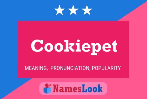 ملصق اسم Cookiepet