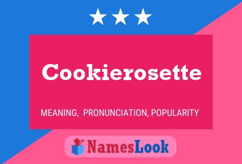 ملصق اسم Cookierosette