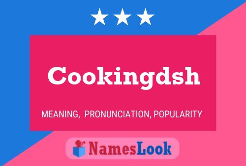 ملصق اسم Cookingdsh