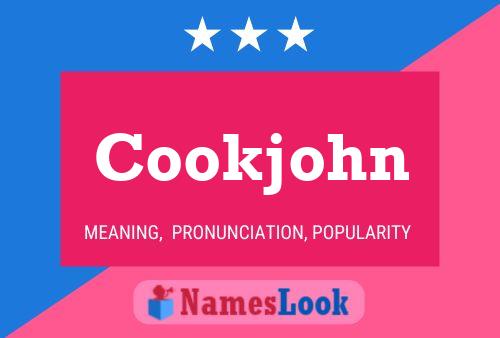 ملصق اسم Cookjohn