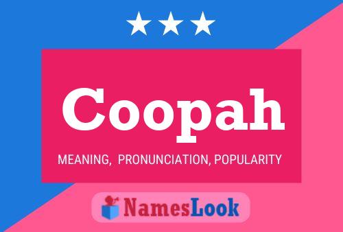 ملصق اسم Coopah