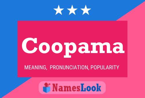 ملصق اسم Coopama