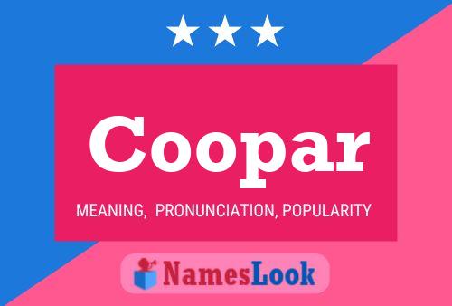 ملصق اسم Coopar