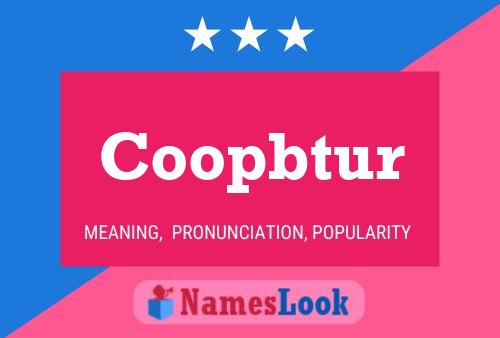 ملصق اسم Coopbtur