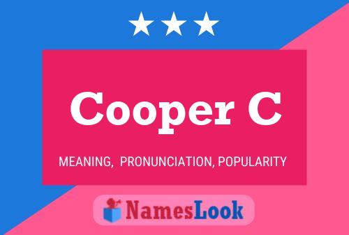 ملصق اسم Cooper C