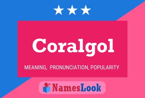 ملصق اسم Coralgol